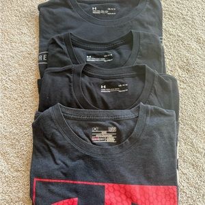 Black Under Armour T-Shirt Bundle Size L